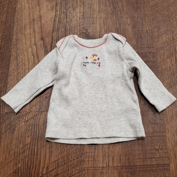 Carter Little Planet Matching Set Top Pants Hat Ribbed Organic Cotton Rainbow 3M - Picture 4 of 10